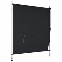 vidaXL Kültéri Roló 200x270 cm Antracitszürke — hibás — hibás, alkatrésznek: két helyen kivágott roló (állapot: lásd a 2. képet) 1