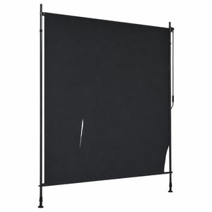Rulou de exterior vidaXL 200x270 cm gri antracit — defect — defect, pentru piese: rulou tăiat în două locuri (stare: vezi a 2-a imagine)