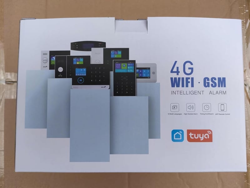 PGST 21 részes WiFi okos riasztórendszer - Alexa-kompatibilis, bővíthető, lakás, garázs, lakóautó védelemre