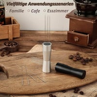 SVUPUE Ezüst Kávézacc Keverő Szett 10 Tűvel 7