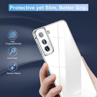 Samsung Galaxy S22 Átlátszó Ultravékony Védőtok - Karcálló, Sárgulásmentes TPU 6