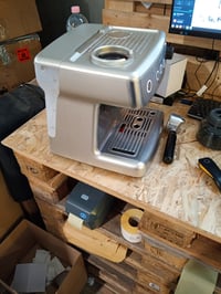 Breville VCF126X Barista Max aparat za espresso s ručkom, ugrađenim mlinom i pjenjačom za mlijeko — bez vrča za pjenjenje mlijeka (stanje: vidi 2. sliku) 2