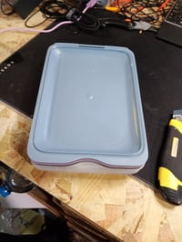 TATAY Set posuda za čuvanje hrane u hladnjaku, 4 komada, s poklopcem, složive, prikladne za zamrzivač i mikrovalnu pećnicu, bez BPA, 17x3 2