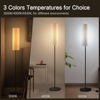 Retro LED állólámpa 3 színhőmérséklettel, E27, 175cm, nappali és hálószoba 2