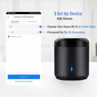 Broadlink RM Mini3 Okosotthon Hub - Univerzális IR Távirányító Okostelefonhoz, WiFi Vezérlés, 8m Hatótáv, Fekete 15