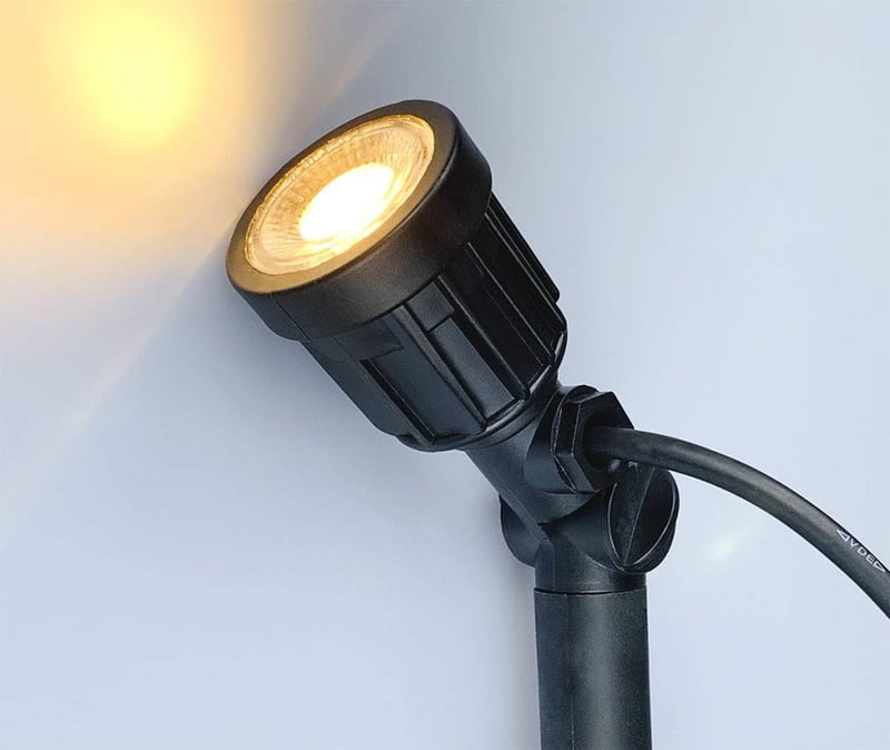 da LIGHT LED kerti lámpa 5W 400lm IP65 vízálló forgatható növénylámpa 3000K