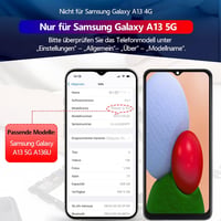 RongZy Samsung Galaxy A13 5G/A136U Kijelző Csere Készlet - Érintőképernyő Digitalizáló Üveg Szerelvény Kerettel + Javítóeszközök 4