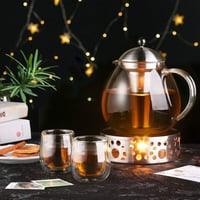 Glastal dupla falú espresso pohár szett - 120ml, 2db, hőálló boroszilikát üveg 7