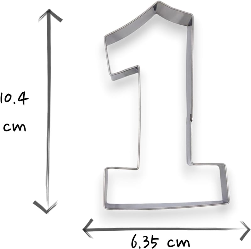 JOKUMO 1-es Szám Süteménykiszúró 10 cm-es Rozsdamentes Acél Sütőforma Születésnapra, Mosogatógépben Mosható

AI: JOKUMO 1-es Szám Süteményki