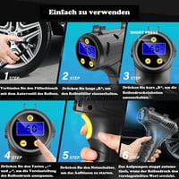 Hordozható elektromos légpumpa 2400 mAh akkuval - matracokhoz, úszógumikhoz 3