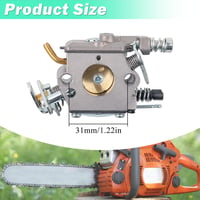 ADEFOL Karburátor Husqvarna 36 41 136 137 141 142 Láncfűrészhez - WT-834 OEM Alkatrész, Motor Kiegészítő, Javítókészlet 3