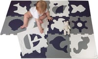 Hakuna Matte Állatos Puzzle Játszószőnyeg - 12 Csempe, TÜV Tanúsított 6
