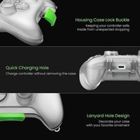 Xbox Series X/S kontroller tok - TomToc ütésálló védőtok, könnyű, pormentes tárolás 7
