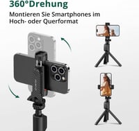 Univerzális 360°-os Forgatható Mobiltelefon Tartó Állványhoz 2