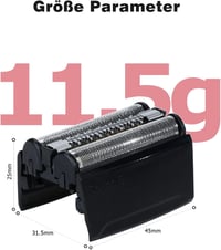 Braun Series 5 borotvafej, 2db kompatibilis 52b pótfej 5020S, 5030S, 5040S modellekhez 7