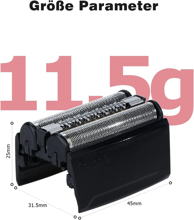 Braun Series 5 borotvafej, 2db kompatibilis 52b pótfej 5020S, 5030S, 5040S modellekhez