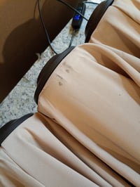 Umbrelă de soare dreptunghiulară pentru grădină PHI VILLA 200x380 cm, cu manivelă, protecție UV, rezistentă la vânt — pătată în mai multe locuri (stare: vezi a 2-a imagine) 2