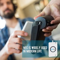 ACR122U NFC RFID olvasó és író készülék, gyors USB csatlakozással, kártyaíró funkcióval 9