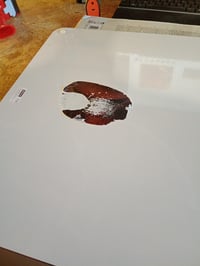 WENKO Üveg Főzőlap Fedő és Vágódeszka 56x50 cm – Kerámia és Indukciós — festési hiányosság a hátoldalon (állapot: lásd a 2. képet) 2