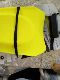 Speedo Biofuse Fitness úszóuszony edzéshez XL-es méret Hyper Yellow/Cobalt/Emerald színben használt állapot 5