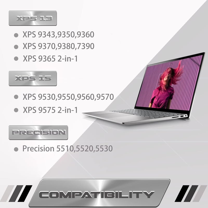 LeFix CMOS RTC BIOS elem vékony csatlakozóval Dell XPS 13 15 9350 9343 9360 9365 Precision 5510 5520 7350 XPS 15 9550 9560 laptopokhoz