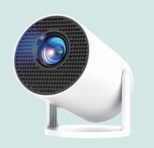 YOTON Y7 Native 1080P WiFi Projektor - 9000 Lumena, 5G/2.4G, Bluetooth 5.0, 200" Zaslon, HDMI/USB/AV Ulaz, Kompatibilan sa Pametnim Telefonima/Laptopima