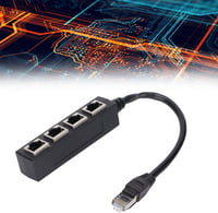 Yosoo 4 portos RJ45 CAT7 Ethernet elosztó adapter hálózatokhoz 5