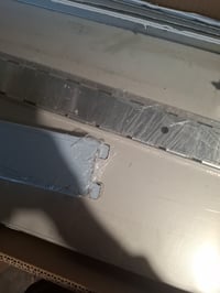 Raft de perete din oțel inoxidabil MOOTACO, 2 niveluri, 100x30 cm, argintiu, pentru bucătărie, montare pe perete — suprafață zgâriată (stare: vezi a 2-a imagine) 5