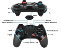 Olimoxi Switch Controller Hall-Effekt Wireless Gyro Turbo 2025 7