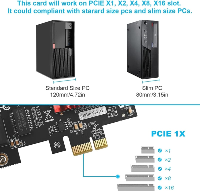Intel 82575 Dual-Port PCIe Gigabit Hálózati Kártya, PXE Támogatással, Alacsony Profilú