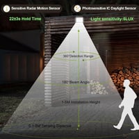 Fosingut 100W LED Reflektor Mozgásérzékelővel - 10000 Lumen Kültéri Lámpa, 6500K, IP66 Vízálló Falvilágítás Garázshoz, Pincéhez, Kerthez 2