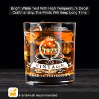 Prémium Whiskey Pohár Szett Fa Dobozban - 51. Születésnapi Ajándék Férfiaknak 3