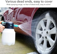 Tonysa 1,8L Akkumulátoros Habosító Permetező - 2000 mAh Vezeték Nélküli Autómosó Szórófej Állítható Nyomással, Kertészeti Öntözésre is Alkal 6
