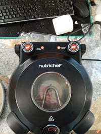 Cuptor de pizza electric NutriChef cu piatră de 30 cm, 1200 W, până la 426°C, încălzire superioară și inferioară, controlul temperaturii, plită detașabilă 5