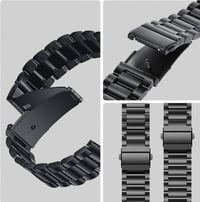 Samsung Galaxy Watch 4 fekete rozsdamentes acél óraszíj - Újracsomagolt 3