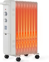 ANJI DEPOT 2000W-os energiatakarékos olajradiátor 9 bordával, 3 fokozattal 1