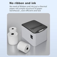 Bisofice Bondrukcer 80 mm Hőpapíros Nyugtanyomtató 220 mm/s - USB + LAN Csatlakozás, Kasszafiók Vezérlés, ESC/POS, Win/Linux/MAC Kompatibili 6