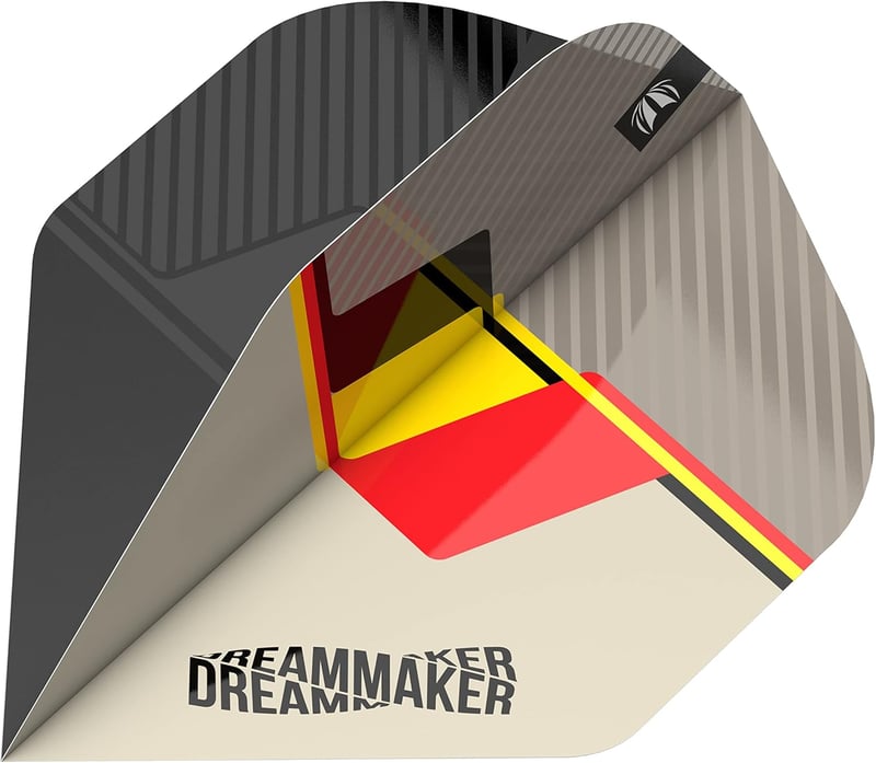 Target Darts Dimitri Van den Bergh Dream Maker G2 90% Volfrám Nyilas Darts Készlet - 21g/23g/25g - Swiss Point Acél Heggyel - Profi Grip