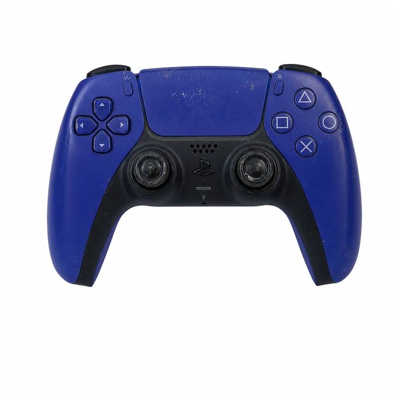 Bezdrôtový ovládač Sony PlayStation 5 DualSense Galactic – na súčiastky / na rozobratie: silno opotrebovaný (stav: viď 2. obrázok)
