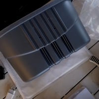 TRIXIE 13096 Biciklistička košara za pse za upravljač, plastična s metalnom rešetkom, 42x39x30 cm, siva, do 5 kg — pričvršćivanje (stanje: vidi 2. sliku) 3