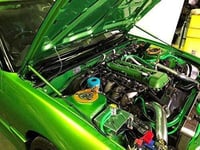 Amortizoare capotă Nissan 180SX/200SX RS13U 1988-1999 - recondiționate 4