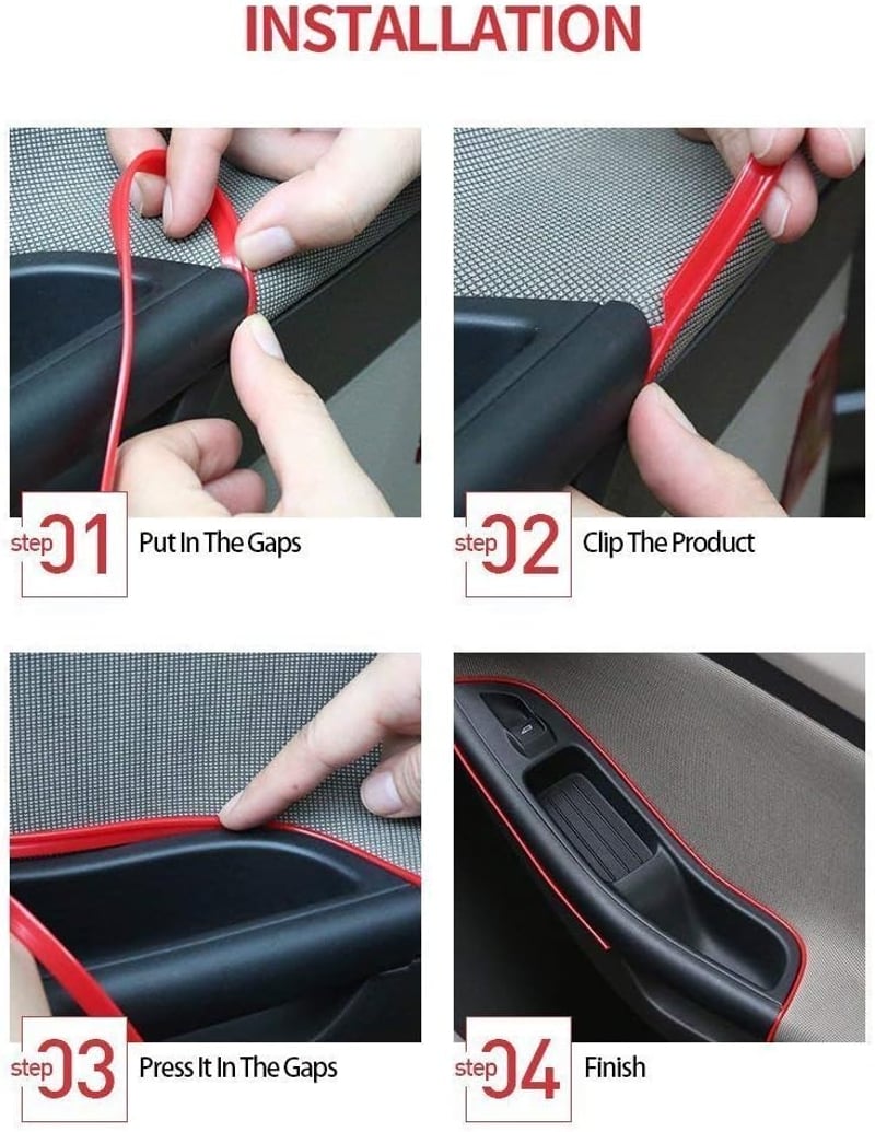 Reyzauyr 5 méteres zöld neon USB autó dekorációs fényszalag