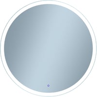 Home Glow Venti 50 cm Kerek Fürdőszobai LED Tükör Érintőkapcsolóval, Természetes Fehér Világítással, Üveg Kivitel 8