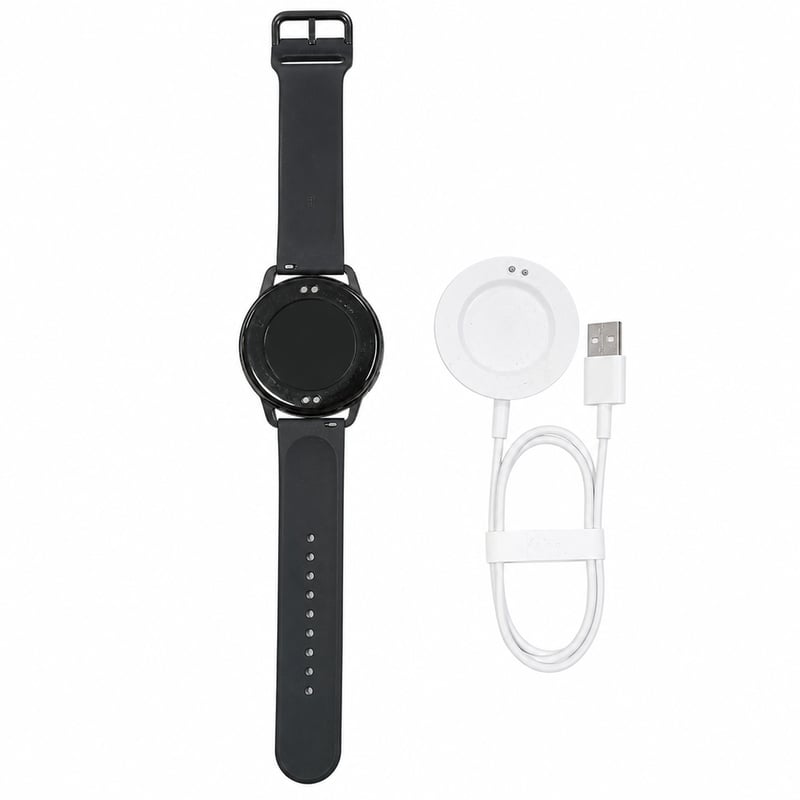 Ceas inteligent Xiaomi Watch S3 negru, ecran AMOLED de 1,43", GPS, monitor cardiac — încărcător murdar, capac spate ușor uzat (stare: vezi a 2-a imagine)