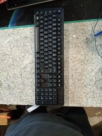 Tastatură wireless Trust ODY II cu layout francez AZERTY, neagră, taste silențioase — lipsește receptorul USB (stare: vezi imaginea 2) 2
