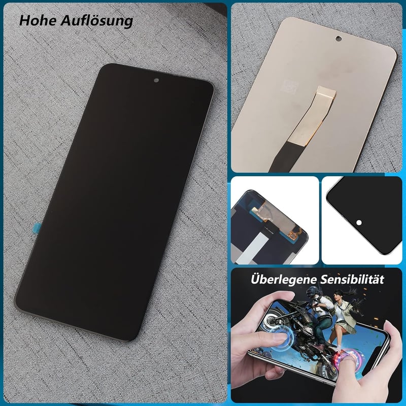 RongZy LCD Kijelző és Érintőképernyő Xiaomi Redmi Note 9S/9 Pro Telefonokhoz - Fekete Csereképernyő Szerelőkészlettel

AI: I've created a Hu