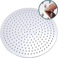 Drenky 40cm-es Rozsdamentes Acél Kerek Esőztető Zuhanyfej Vízkőmentes Fúvókákkal 4