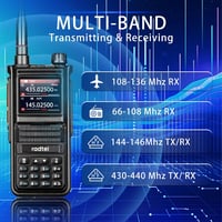 Radtel RT-470X Kétsávos Amatőr Rádió 5W, Színes LCD, Repülési Sáv 2
