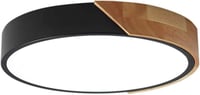 minifair Kerek Háromszínű LED Mennyezeti Lámpa 60cm - Fekete Süllyesztett Kivitel, Távirányítós Fényerőszabályzóval, 24W, 288 Lumen 1