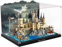 cooldac Akril Vitrin Harry Potter Hogwarts Kastély 76419 LEGO Szetthez - Átlátszó Porvédő Kijelző Doboz, 40x30x30 cm 1